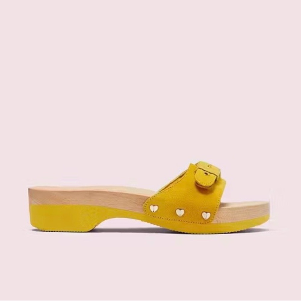 NWT/NIB Dr. Scholl’s X Kate Spade New York Suede Slide Sandal